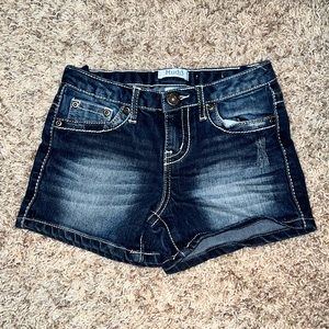 Girls Mudd jean shorts. Excellent condition. From smoke free home.